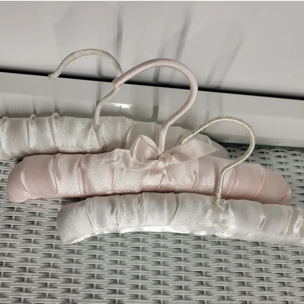 Elegant Satin Padded Small Hangers